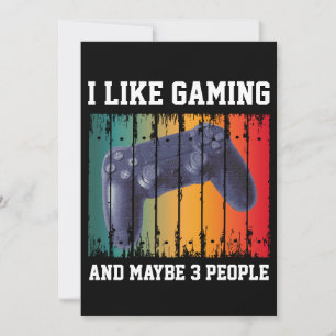 ICH MAG SPIELEN UND VIELLEICHT 3 PERSONEN EINLADUNG