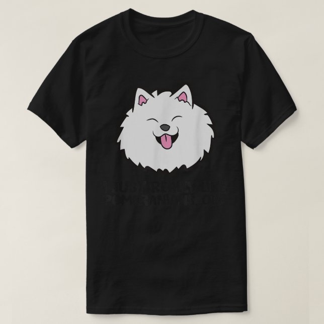 Ich mag Spitze einfach Niedlichen Spitz. T-Shirt (Design vorne)
