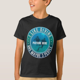 ICH MAG TAUCHEN UND VIELLEICHT 3 PERSONEN ANPASSBA T-Shirt