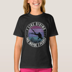 ICH MAG TAUCHEN UND VIELLEICHT 3-PERSONEN-TAUCHERG T-Shirt