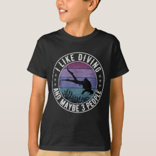 ICH MAG TAUCHEN UND VIELLEICHT 3 PERSONEN TAUCHGES T-Shirt