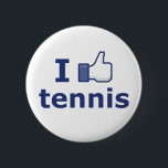 Ich mag Tennis Button<br><div class="desc">Ich mag Tennis.</div>