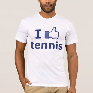 Ich mag Tennis T-Shirt