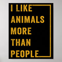 Ich mag Tiere mehr als Menschen 1