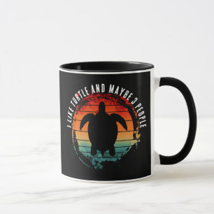 ICH MAG TURTLE UND VIELLEICHT 3 PERSONEN TASSE