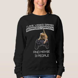 Ich mag Videospiele mit bärtigen Drachen und viell Sweatshirt