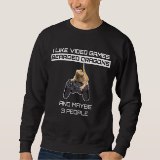 Ich mag Videospiele mit bärtigen Drachen und viell Sweatshirt