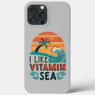 Ich mag Vitamin Meer , Sea Vibes , entspannenden S Case-Mate iPhone Hülle