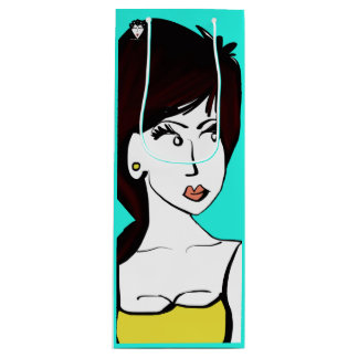 Ich mag, was ich Wein Geschenktasche sehe Geschenktüte Für Weinflaschen