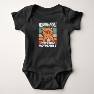 Ich mag weder Morgenmenschen noch Morgenmensch ode Baby Strampler