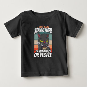 Ich mag weder Morgenmenschen noch Morgenmensch ode Baby T-shirt