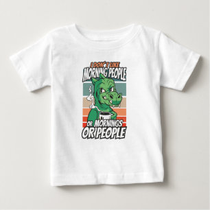 Ich mag weder Morgenmenschen noch Morgenmensch ode Baby T-shirt