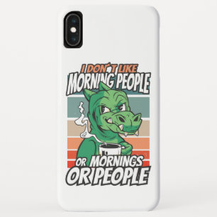 Ich mag weder Morgenmenschen noch Morgenmensch ode Case-Mate iPhone Hülle