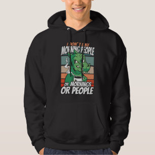 Ich mag weder Morgenmenschen noch Morgenmensch ode Hoodie