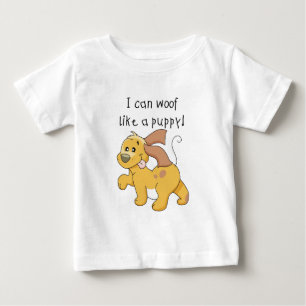 Ich mag Welpen und Geschenke Baby T-shirt