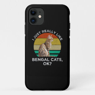 Ich mag wirklich Bengalische Katzen, okay? Case-Mate iPhone Hülle