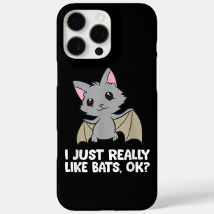 Ich mag wirklich Fledermäuse, okay, lustiger Bat L iPhone 16 Pro Max Hülle