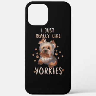 Ich mag Yorkies wirklich Case-Mate iPhone Hülle