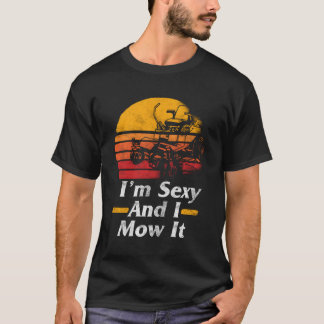 Ich mähe es Rasenmäher für T-Shirt