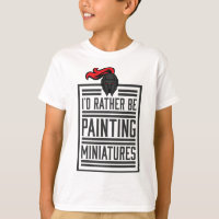 Ich male eher Miniaturen, die ein lustiger 3D-Hobb