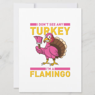 Ich meere keine Türkei, ich bin ein Flamingo-Ernte Save The Date