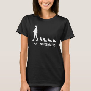 Ich Meine Anhänger Chinchilla Lama Süßes Tier Sozi T-Shirt