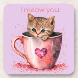 Ich meine dich getränkeuntersetzer