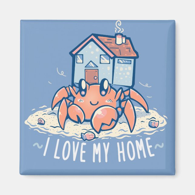 Ich  meine Zuhause Magnet (Vorne)