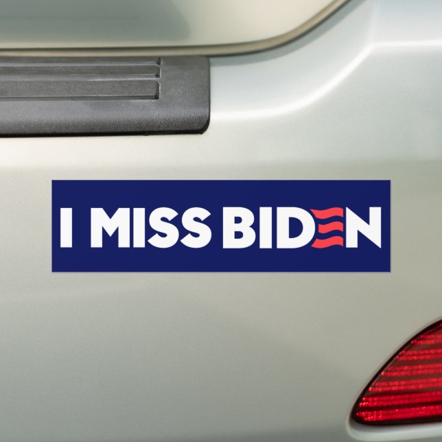 Ich Miss Biden Anti-Trump Autoaufkleber (Auf Auto)