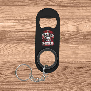 Ich Miss nie - Dart Player Mini Flaschenöffner