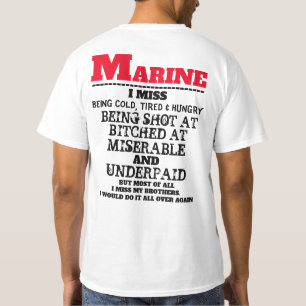 ICH MISSE, KALT, MÜDE UND HUNGRY ZU SEIN T-Shirt