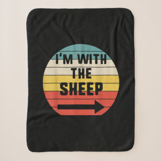 Ich mit Schafen | Halloween Matching Couple Gift Sherpadecke