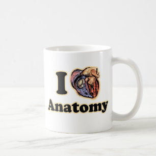 Ich möchte Anatomie Science Super Geek Teacher Tasse