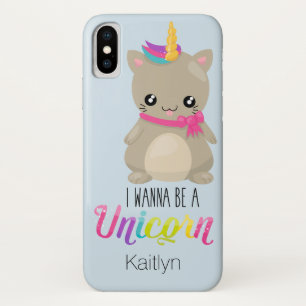Ich möchte ein Unicorn Case-Mate iPhone X Fall 3 s Hülle