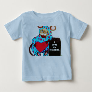 ICH MÖCHTE IHNEN GRANDMA-T SCHICKEN BABY T-SHIRT