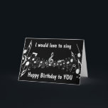 ICH MÖCHTE IHRE OHREN NICHT RETTEN **BIRTHTAGKARTE KARTE<br><div class="desc">***NIEDLICHE GEBURTSTAG** MUSIKANISCHE ANMERKUNGEN FÜR JEDEN BIRTHTAG FÜR FREUNDE,  DIE VIELLEICHT WISSEN ***DU KANNST NICHT SING**** HA HA UND DANKE SO VIEL FÜR DAS HOFFEN VON EINER MEINER NEUEN STORES!!!</div>