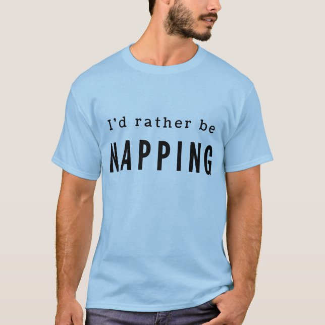 Ich möchte lieber nacken  T-Shirt (Vorderseite)