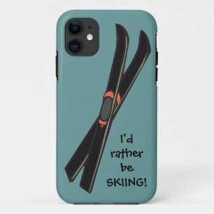 Ich möchte lieber SKIING fahren! Design-iPhone-Cas Case-Mate iPhone Hülle