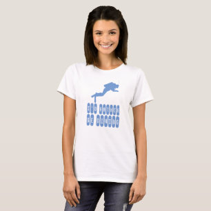 Ich möchte lieber tauchen. Shirt für Taucher