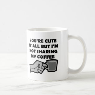Ich möchte meinen Kaffee nicht mit einem lustigen  Tasse