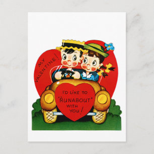 Ich möchte mit dir "herumstromern", mein Valentin Feiertagspostkarte