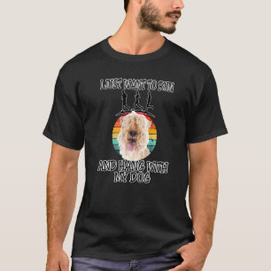 Ich möchte mit Lakeland Terrier laufen und hängen T-Shirt