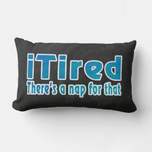 Ich müde Es gibt ein Nickerchen dafür Lendenkissen