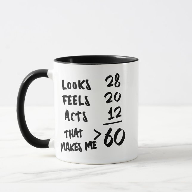Ich muss 40 Tasse sein, 40. Geburtstag Kaffee (Links)