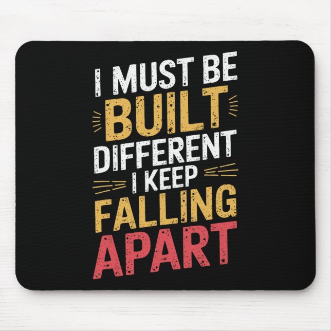 Ich muss anders aufgebaut sein, ich falle immer wi mousepad (Vorne)