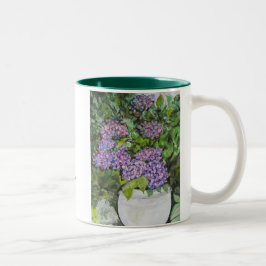 Ich muss Blume haben, immer und immer, Monet Zweifarbige Tasse