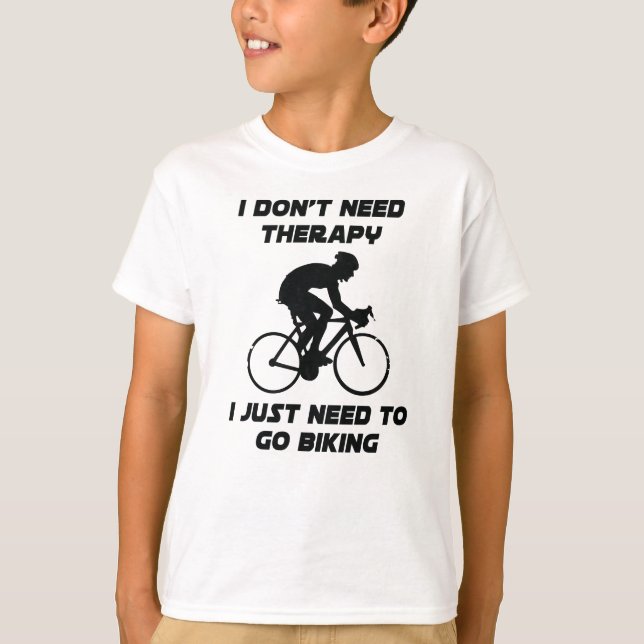 Ich muss einfach T - Shirt fahren. (Vorderseite)