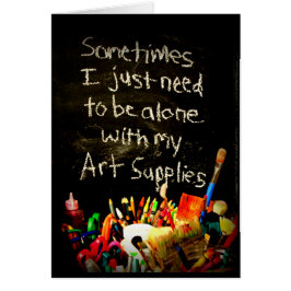 Ich muss gerade mit meinen Kunst-Versorgungen