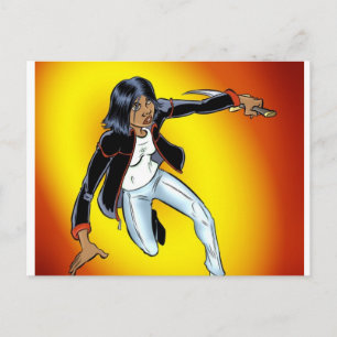 Ich muss laufen, Babe! Postkarte