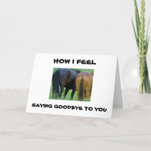 ICH MUSS MICH UMSCHALTEN **VERLASS NICHT** KARTE